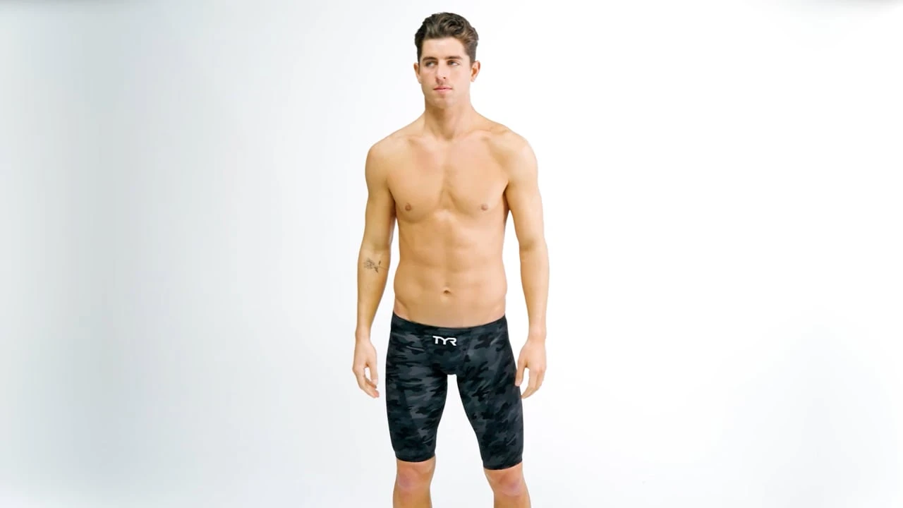TYR Men's Venzo™ Jammer - USA Blackout Camo 9 TYR Men's Venzo™ Jammer - USA Blackout Camo - Image 7