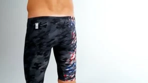TYR Men's Venzo™ Jammer - USA Blackout Camo 10 TYR Men's Venzo™ Jammer - USA Blackout Camo - Image 8