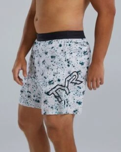 TYR Hydrosphere™ Men's Lined 7" Unbroken Big Logo Shorts - Fleck 12 TYR Hydrosphere™ Men's Lined 7" Unbroken Big Logo Shorts - Fleck -TYL Clothing Shop B44020 186 alt03