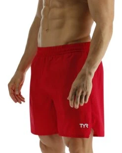 TYR Men's Deck-X Swim Short - Solid 15 TYR Men's Deck-X Swim Short - Solid -TYL Clothing Shop DKS7A 610 alt03