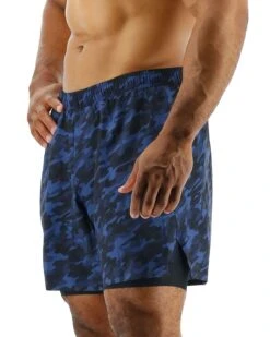 TYR Hydrosphere™ Men's Lined 6" Momentum Shorts - Midnight Camo -TYL Clothing Shop MASLMC3A 401 alt03