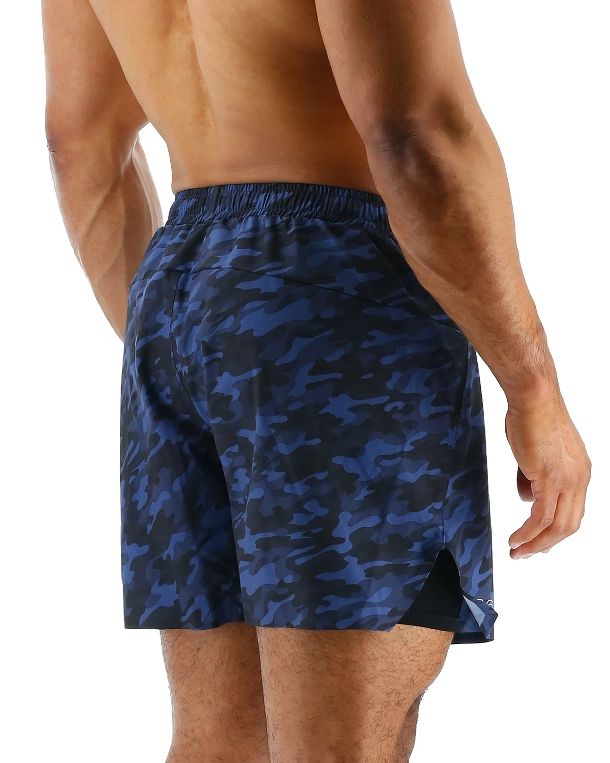 TYR Hydrosphere™ Men's Unlined 6" Momentum Shorts - Midnight Camo 7 TYR Hydrosphere™ Men's Unlined 6" Momentum Shorts - Midnight Camo - Image 5