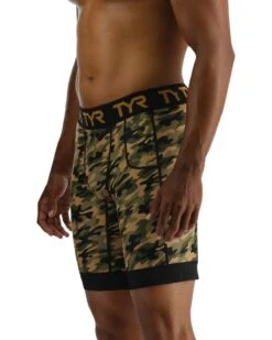 TYR Men's Compression Shorts - Terra Camo -TYL Clothing Shop MCSLTC3A 290 alt02