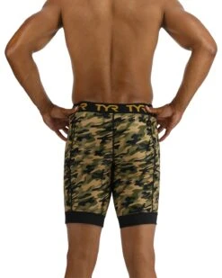 TYR Men's Compression Shorts - Terra Camo -TYL Clothing Shop MCSLTC3A 290 main02