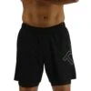 TYR Hydrosphere™ Men's Lined 6" Momentum Big Logo Shorts - Solid -TYL Clothing Shop MMSLSL3A 001 main01