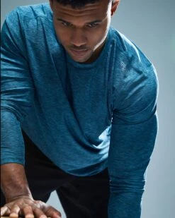 TYR Airtec™ Men's Long Sleeve Tee - Solid -TYL Clothing Shop MPTLSO3A 928 alt09