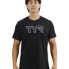TYR ClimaDry™ Men's Raglan Big Logo Tech Tee - Solid