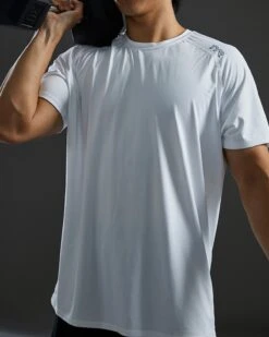 TYR ClimaDry™ Men's Raglan Tech Tee - Solid / Heather -TYL Clothing Shop MPTRSO3A 100 alt08