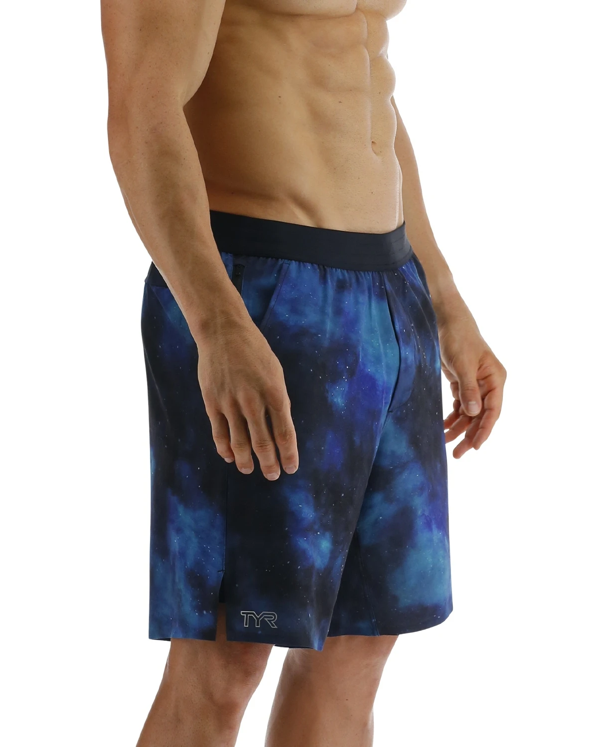 TYR Hydrosphere™ Men's Lined 7" Unbroken Shorts - Cosmic Night 8 TYR Hydrosphere™ Men's Lined 7" Unbroken Shorts - Cosmic Night - Image 6