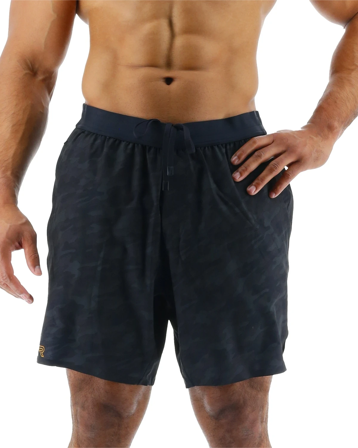 TYR Hydrosphere™ Men's Lined 9" Unbroken Shorts - Blackout Camo 3 TYR Hydrosphere™ Men's Lined 9" Unbroken Shorts - Blackout Camo