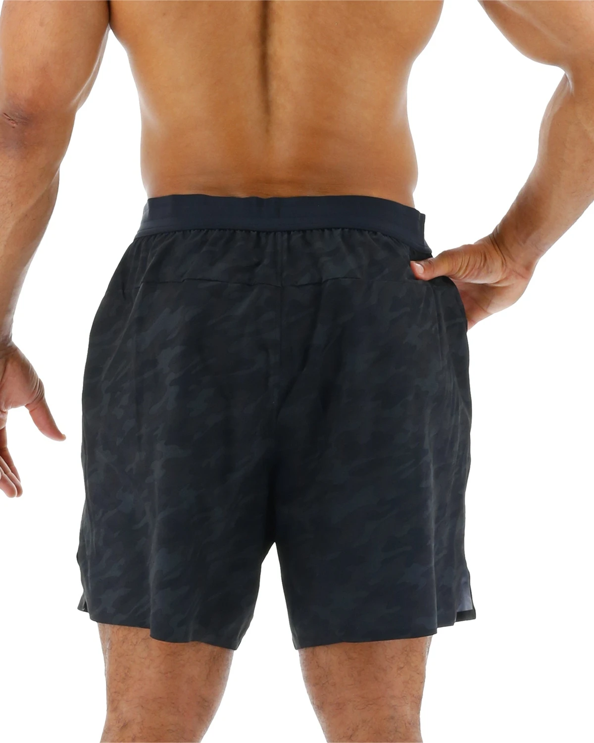 TYR Hydrosphere™ Men's Lined 9" Unbroken Shorts - Blackout Camo 4 TYR Hydrosphere™ Men's Lined 9" Unbroken Shorts - Blackout Camo - Image 2