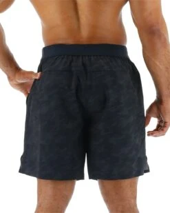 TYR Hydrosphere™ Men's Unlined 9" Unbroken Shorts - Blackout Camo -TYL Clothing Shop MUSNUB3A 001 alt04