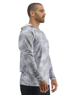TYR SunDefense™ Men's Vented Hooded Shirt - Turbulent 19 TYR SunDefense™ Men's Vented Hooded Shirt - Turbulent -TYL Clothing Shop PMLHTU7A 988 alt06