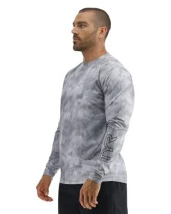 TYR SunDefense™ Men's Vented Long Sleeve Crew Shirt - Turbulent 17 TYR SunDefense™ Men's Vented Long Sleeve Crew Shirt - Turbulent -TYL Clothing Shop PMLSTU7A 988 alt04