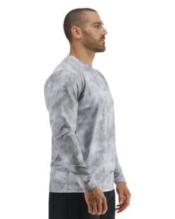 TYR SunDefense™ Men's Vented Long Sleeve Crew Shirt - Turbulent 19 TYR SunDefense™ Men's Vented Long Sleeve Crew Shirt - Turbulent -TYL Clothing Shop PMLSTU7A 988 alt06