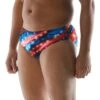 TYR Durafast One® Men's Brief Swimsuit - Freedom Flag -TYL Clothing Shop RFFG7A 636 alt05