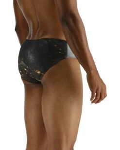 TYR Durafast Elite® Men's Brief Swimsuit - Pyrite 12 TYR Durafast Elite® Men's Brief Swimsuit - Pyrite -TYL Clothing Shop RPYR7A 751 alt05