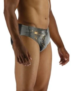 TYR Durafast Elite® Men's Brief Swimsuit - Pyrite 13 TYR Durafast Elite® Men's Brief Swimsuit - Pyrite -TYL Clothing Shop RPYR7A 751 alt06