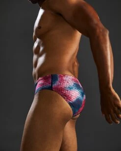 TYR Durafast Elite® Men's Brief Swimsuit - Starhex -TYL Clothing Shop RSHX7A 611 alt10