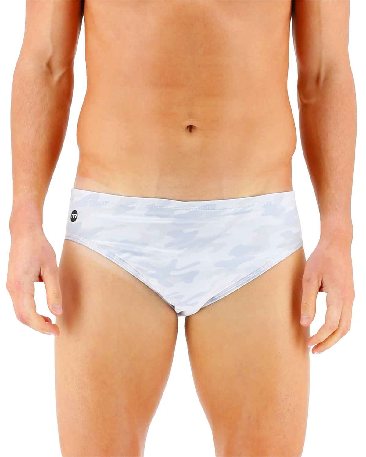 TYR Durafast Elite® Men's Brief Swimsuit - Whiteout Camo 3 TYR Durafast Elite® Men's Brief Swimsuit - Whiteout Camo