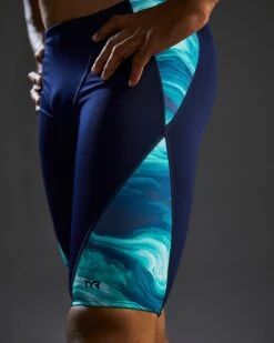 TYR Durafast Elite® Men's Blade Jammer Swimsuit - Mezio 23 TYR Durafast Elite® Men's Blade Jammer Swimsuit - Mezio -TYL Clothing Shop SBMEZ7A 978 alt08