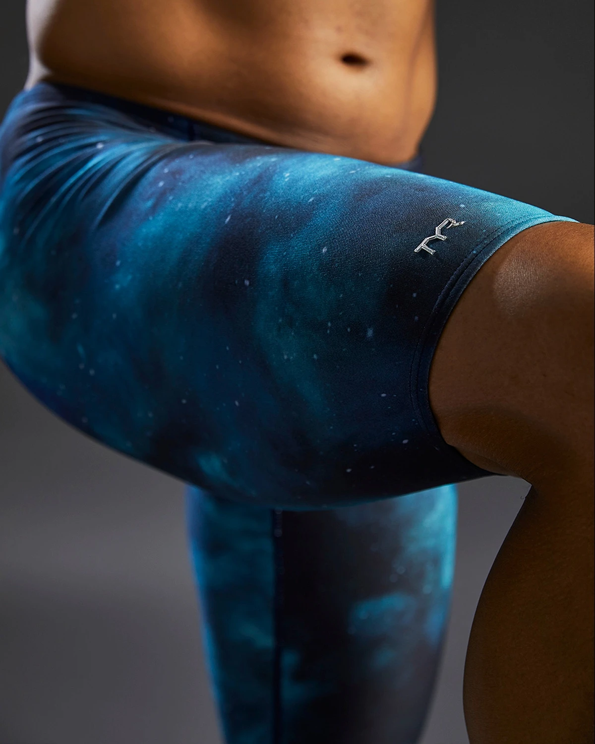 TYR Durafast Elite® Men's Jammer Swimsuit - Cosmic Night 12 TYR Durafast Elite® Men's Jammer Swimsuit - Cosmic Night - Image 10
