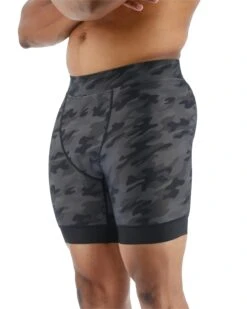 TYR Durafast Elite® Men's Jammer Swimsuit - Blackout Camo -TYL Clothing Shop SFBC7A 001 alt03