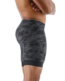 TYR Durafast Elite® Men's Jammer Swimsuit - Blackout Camo -TYL Clothing Shop SFBC7A 001 alt05