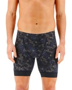 TYR Durafast Elite® Men's Workout Jammer Swimsuit - Carbon Hex