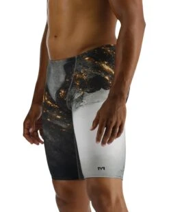 TYR Durafast Elite® Men's Jammer Swimsuit - Pyrite -TYL Clothing Shop SPYR7A 751 alt02