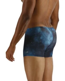 TYR Durafast Elite® Men's Square Leg Swimsuit - Cosmic Night 17 TYR Durafast Elite® Men's Square Leg Swimsuit - Cosmic Night -TYL Clothing Shop SQCMN7A 978 alt04