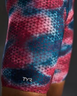 TYR Durafast Elite® Men's Jammer Swimsuit - Starhex -TYL Clothing Shop SSHX7A 611 alt10