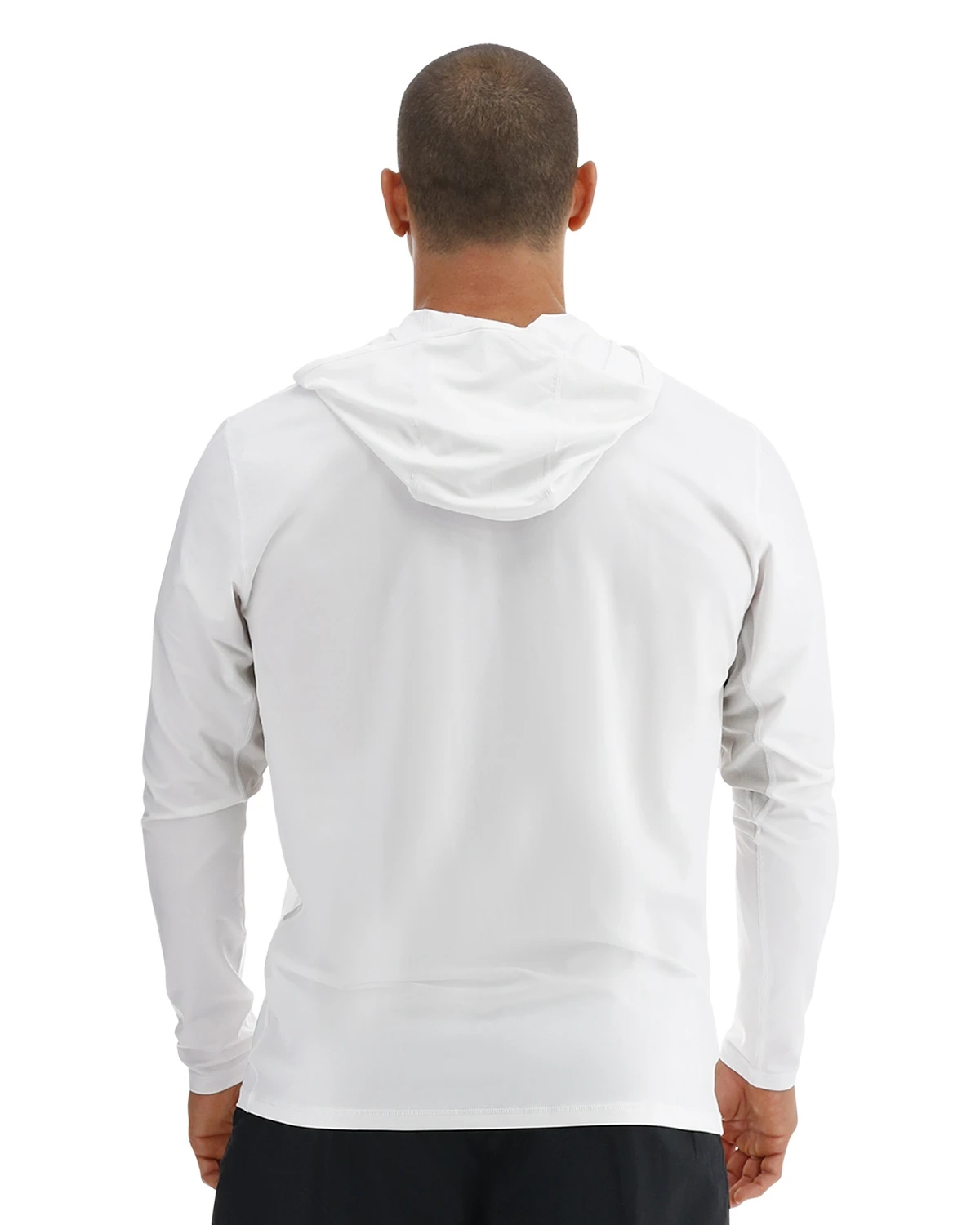 TYR SunDefense™ Men's Vented Hooded Shirt - Solid 4 TYR SunDefense™ Men's Vented Hooded Shirt - Solid - Image 2