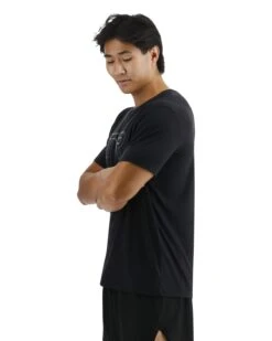 TYR UltraSoft Men's Big Logo Tri-Blend Tech Tee -TYL Clothing Shop USSTMC3A 001 alt03
