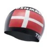 TYR Adult Silicone Swim Cap - Denmark -TYL Clothing Shop lcsden 001 alt1b2