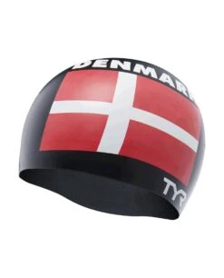 TYR Adult Silicone Swim Cap - Denmark