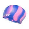 TYR Adult Silicone Long Hair Wrinkle-Free Swim Cap -TYL Clothing Shop lcslm 547 alt1 2