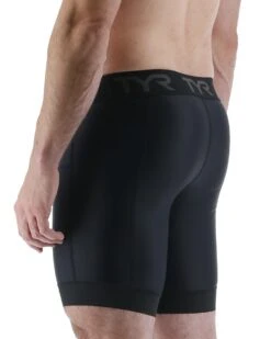 TYR Compression Men's Compression Short - Solid 11 TYR Compression Men's Compression Short - Solid -TYL Clothing Shop mcslso3a 001 alt04