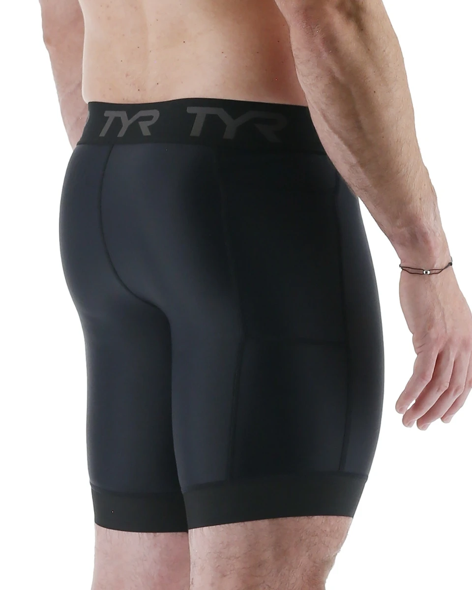 TYR Compression Men's Compression Short - Solid 7 TYR Compression Men's Compression Short - Solid - Image 5