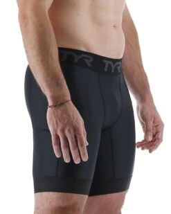 TYR Compression Men's Compression Short - Solid 13 TYR Compression Men's Compression Short - Solid -TYL Clothing Shop mcslso3a 001 alt06