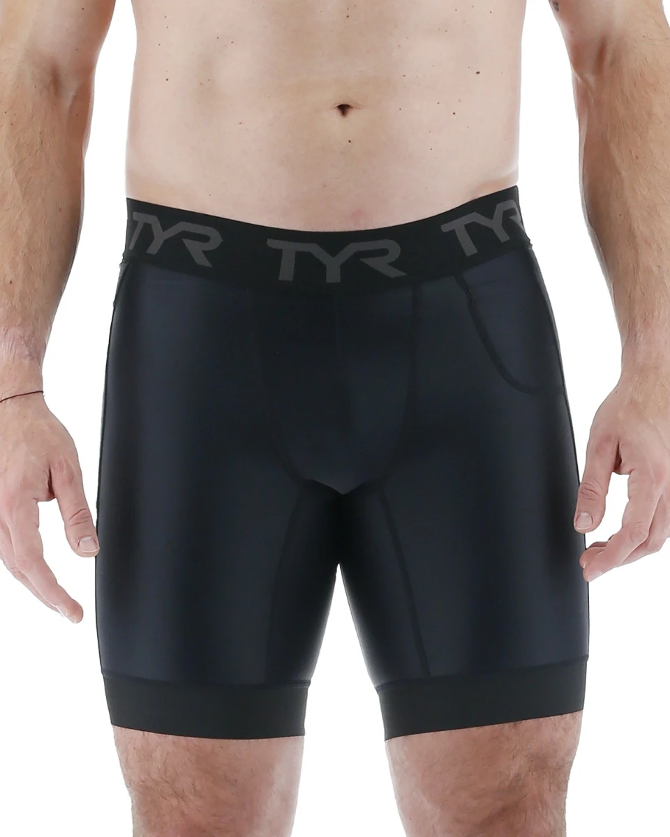 TYR Compression Men's Compression Short - Solid 3 TYR Compression Men's Compression Short - Solid