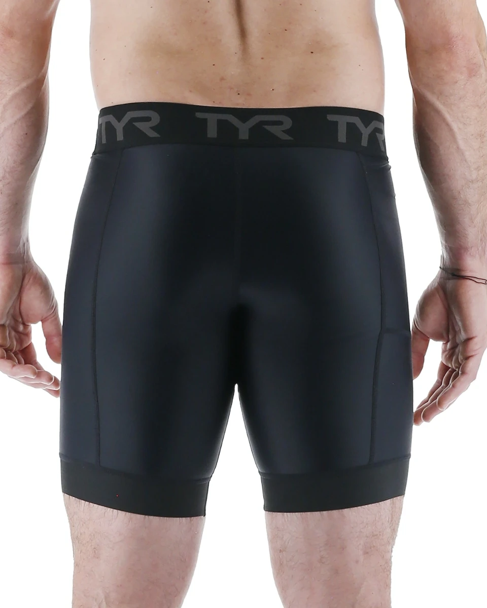 TYR Compression Men's Compression Short - Solid 4 TYR Compression Men's Compression Short - Solid - Image 2
