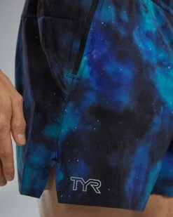 TYR Hydrosphere™ Men's Unlined 6" Momentum Shorts - Cosmic Night 17 TYR Hydrosphere™ Men's Unlined 6" Momentum Shorts - Cosmic Night -TYL Clothing Shop mmsucn3a 978 alt07