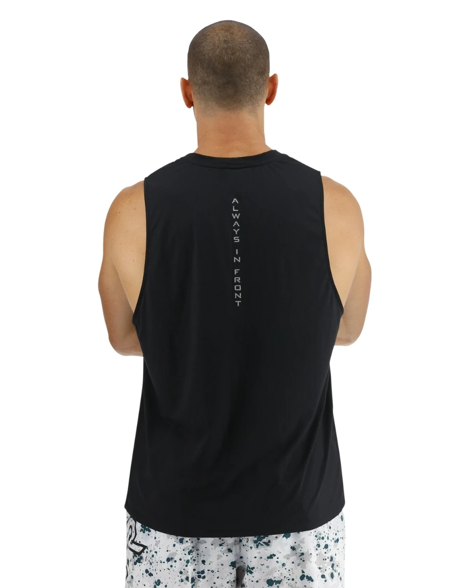 TYR ClimaDry™ Men's Big Logo Tech Tank - Solid / Heather 4 TYR ClimaDry™ Men's Big Logo Tech Tank - Solid / Heather - Image 2