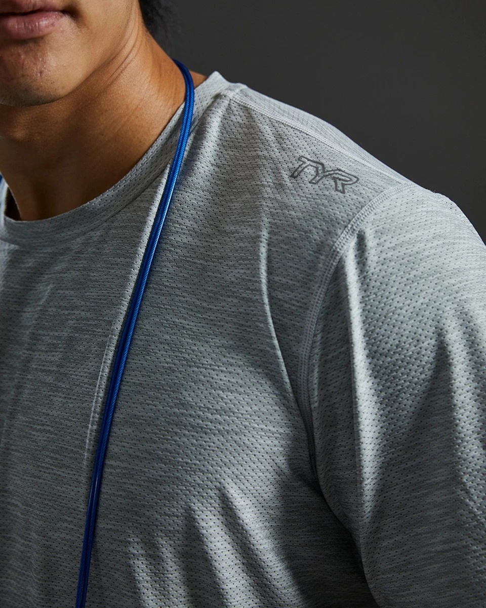 TYR Airtec™ Men's Tee - Solid 17 TYR Airtec™ Men's Tee - Solid - Image 15