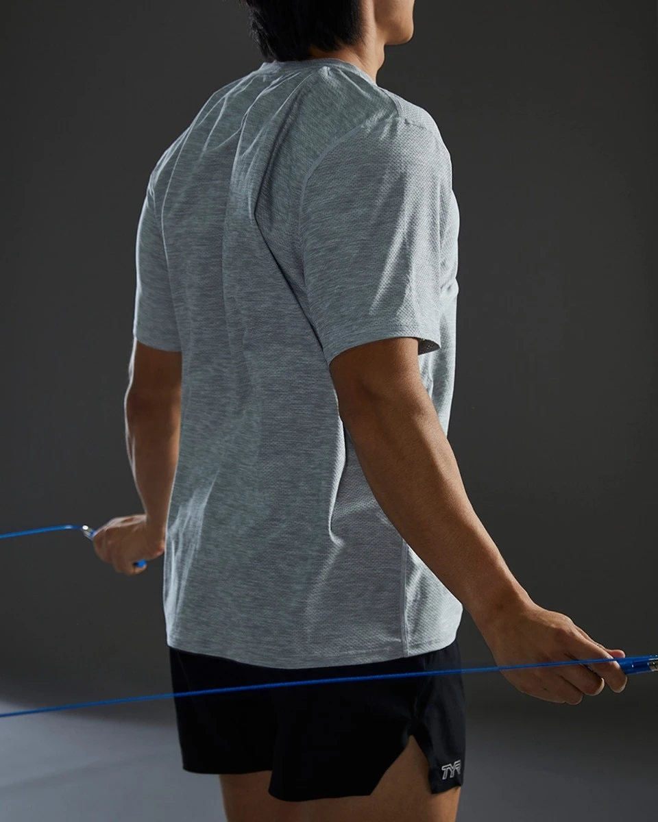 TYR Airtec™ Men's Tee - Solid 19 TYR Airtec™ Men's Tee - Solid - Image 17