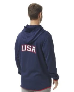 TYR Men's Alliance Podium Full Zip Hoodie - USA 5 TYR Men's Alliance Podium Full Zip Hoodie - USA -TYL Clothing Shop mtfzus2a 636 main02