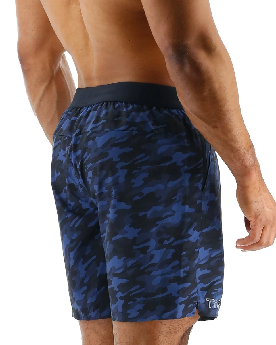TYR Hydrosphere™ Men's Lined 7" Unbroken Shorts - Midnight Camo 7 TYR Hydrosphere™ Men's Lined 7" Unbroken Shorts - Midnight Camo - Image 5