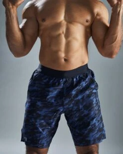 TYR Hydrosphere™ Men's Lined 9" Unbroken Shorts - Midnight Camo 18 TYR Hydrosphere™ Men's Lined 9" Unbroken Shorts - Midnight Camo -TYL Clothing Shop musnlm3a 401 alt07