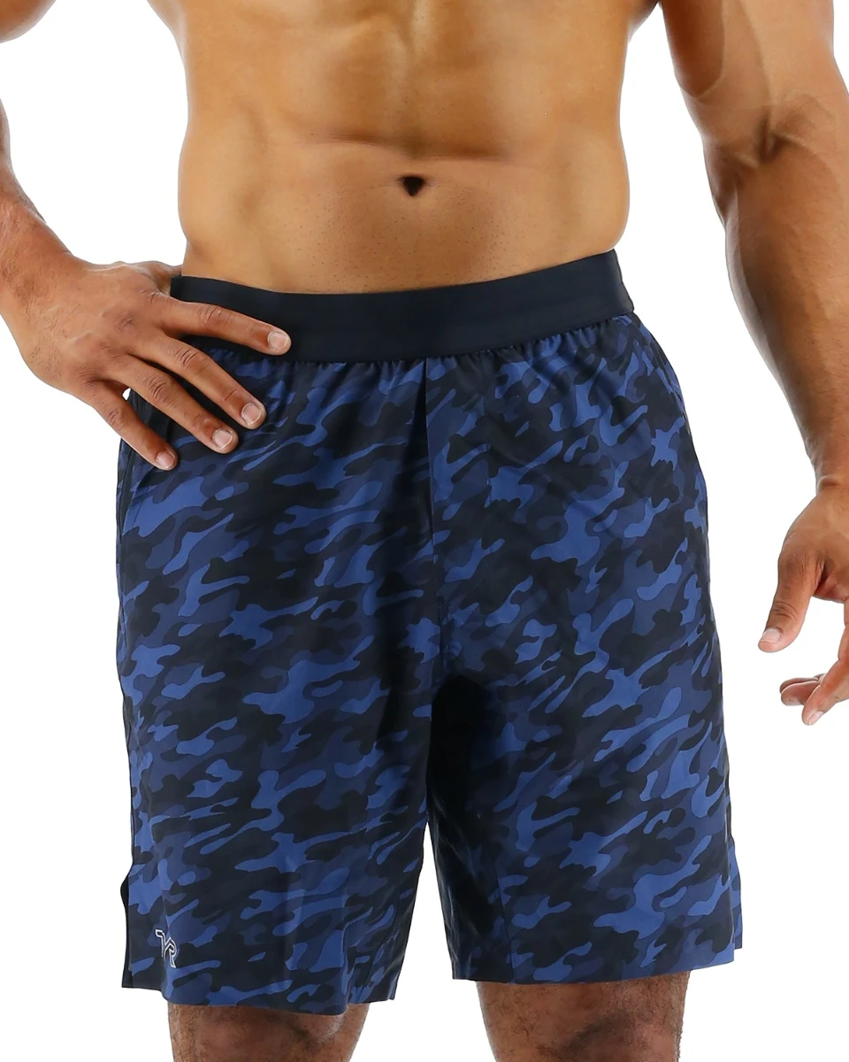 TYR Hydrosphere™ Men's Lined 9" Unbroken Shorts - Midnight Camo 3 TYR Hydrosphere™ Men's Lined 9" Unbroken Shorts - Midnight Camo